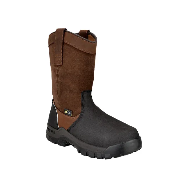Carhartt Men's 11" Rugged Flex Waterproof Met Guard Composite Toe Work Boot