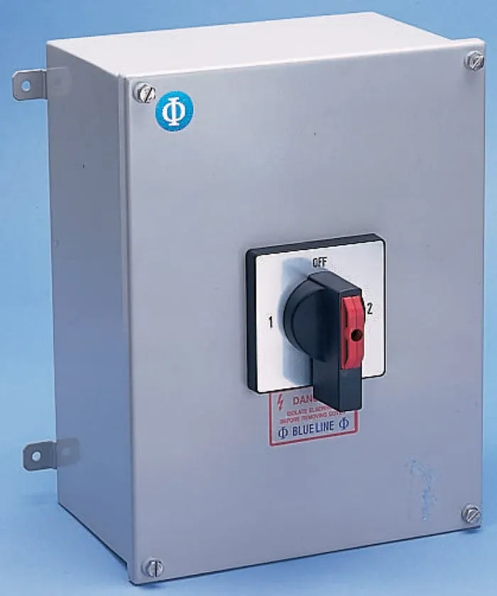 Kraus & Naimer 3P Pole Isolator Switch - 100A Maximum Current, 37kW Power Rating, IP65