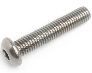 M6 X 75 SOCKET BUTTON ISO 7380-1 A2 STAINLESS STEEL